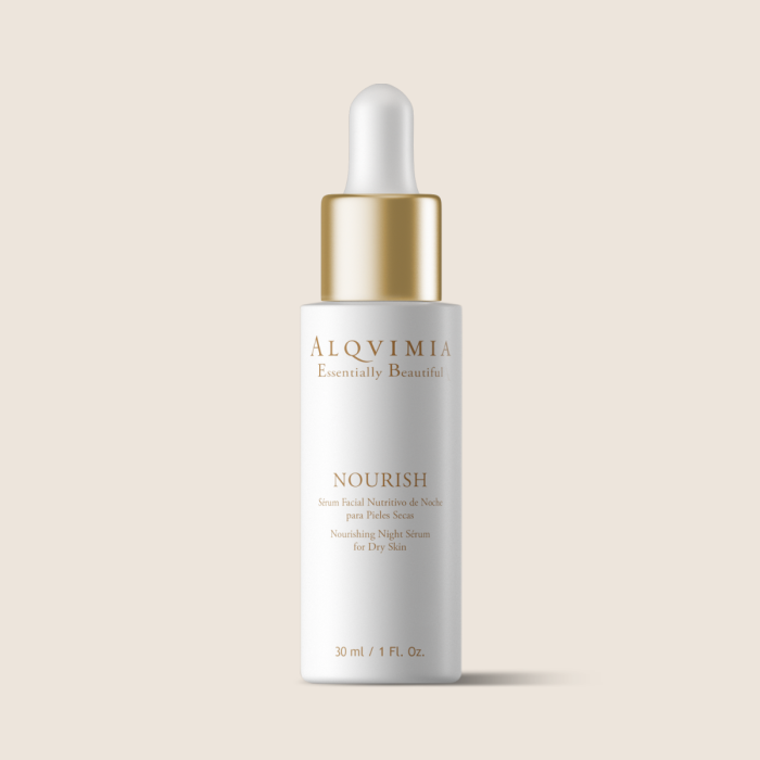 Nourish Serum Facial de Noche para pieles secas en envase de 30ml