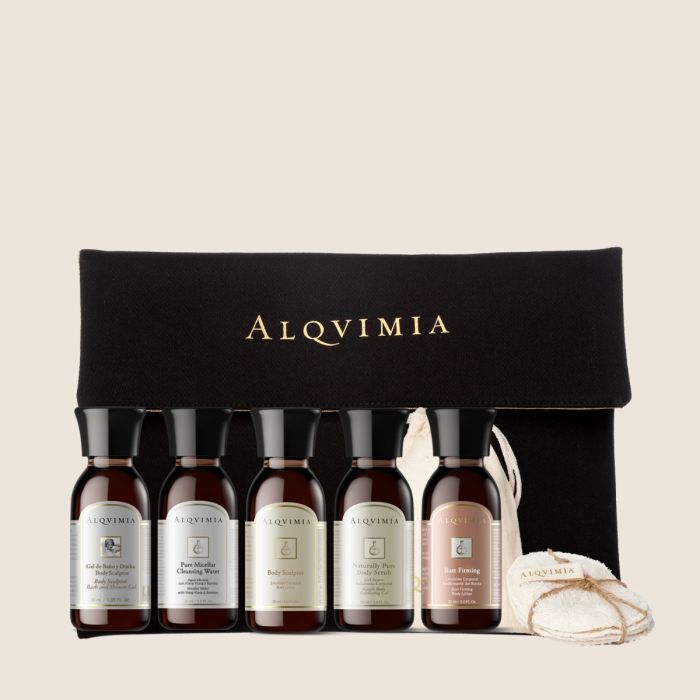 Alqvimia Pack Black Travel Size + Neceser Negro de Regalo