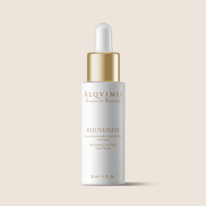 Rejuvenate Serum Facial de Noche Rejuvenecedor 30ml en envase elegante