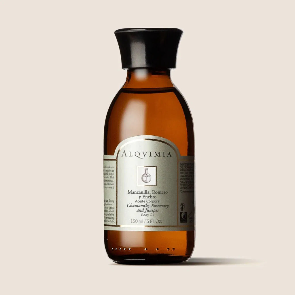 Alqvimia Aceite Corporal de Manzanilla, Romero y Enebro 150ml - ALQVIMIA - cosmética natural