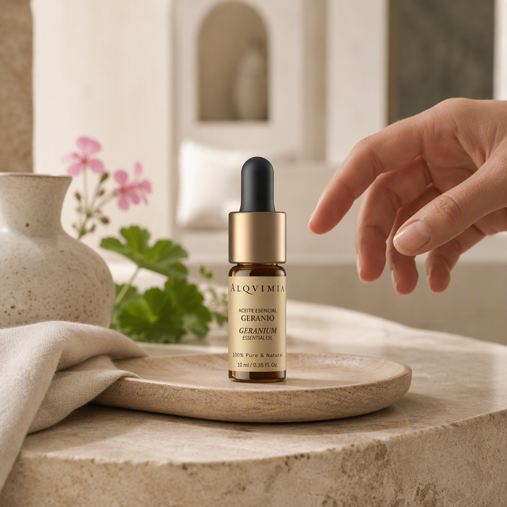 Alqvimia Aceite Esencial de Geranio 10ml - ALQVIMIA - cosmética natural