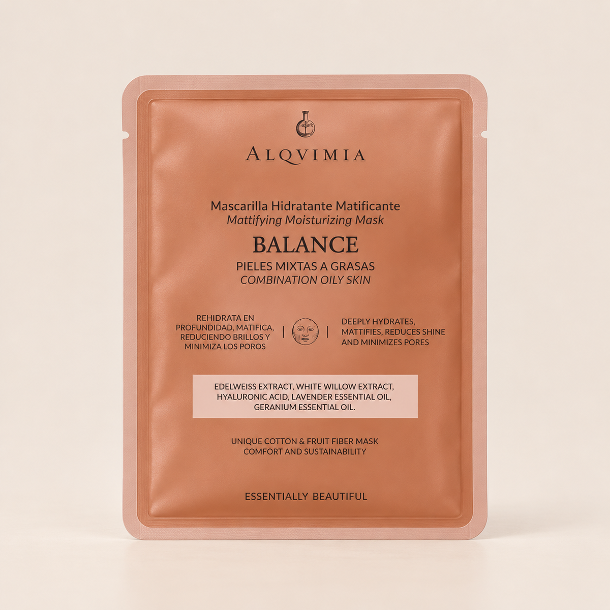 Alqvimia BALANCE Mascarilla Facial Hidratante Matificante - ALQVIMIA - cosmética natural
