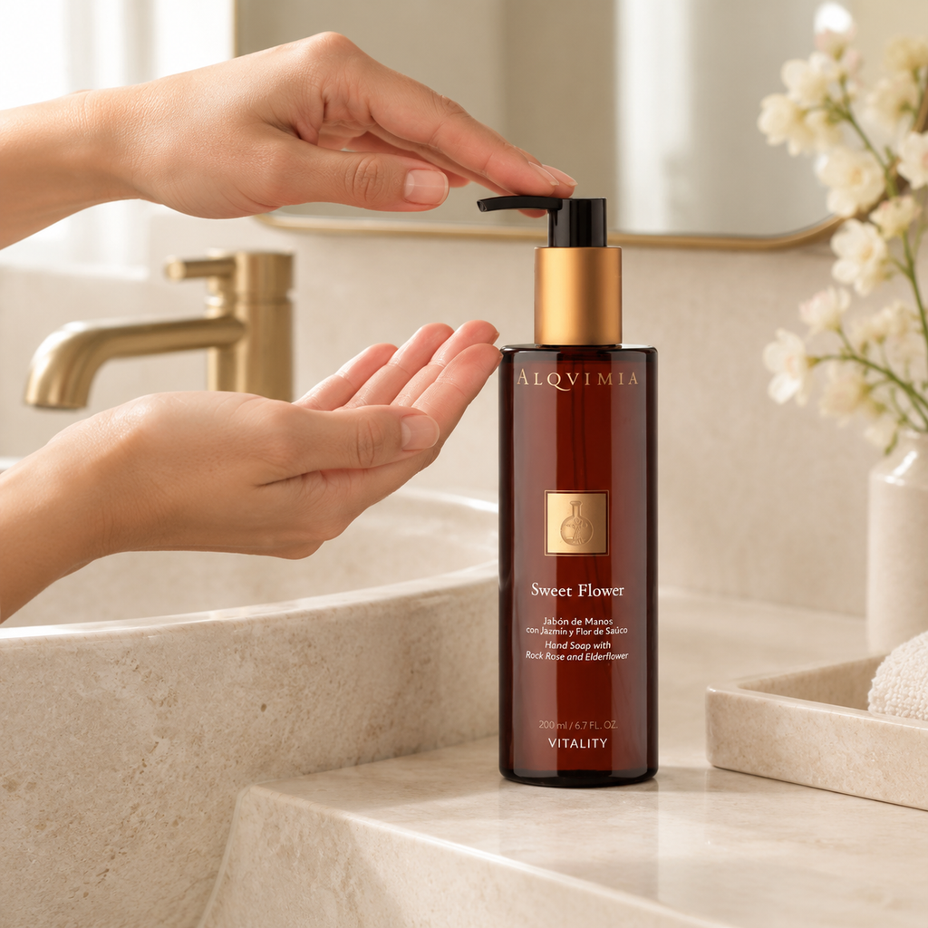 Alqvimia Jabón de Manos Sweet Flower 200ml - ALQVIMIA - cosmética natural