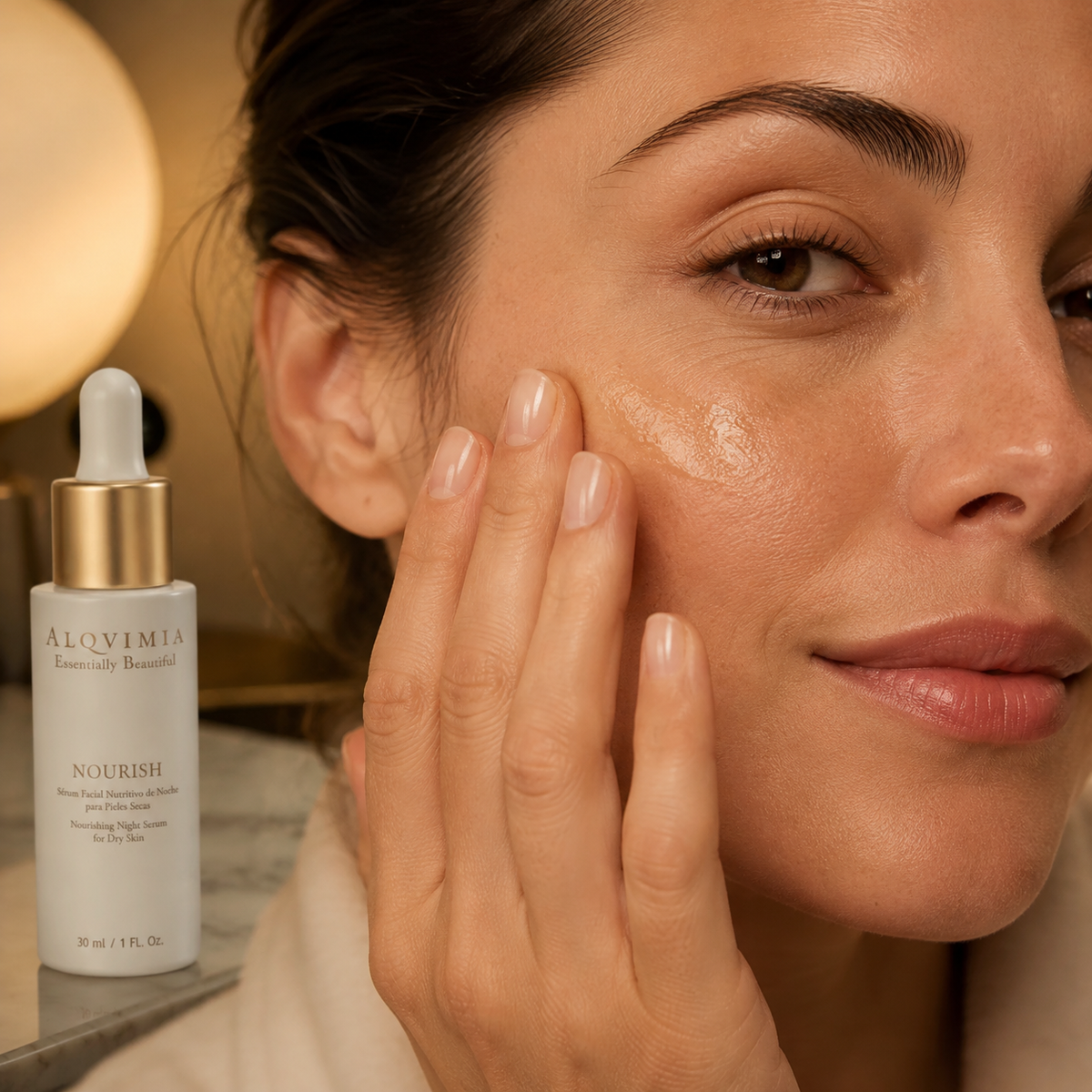 Alqvimia NOURISH Sérum Facial Nutritivo de Noche para Pieles Secas 30ml - ALQVIMIA - cosmética natural