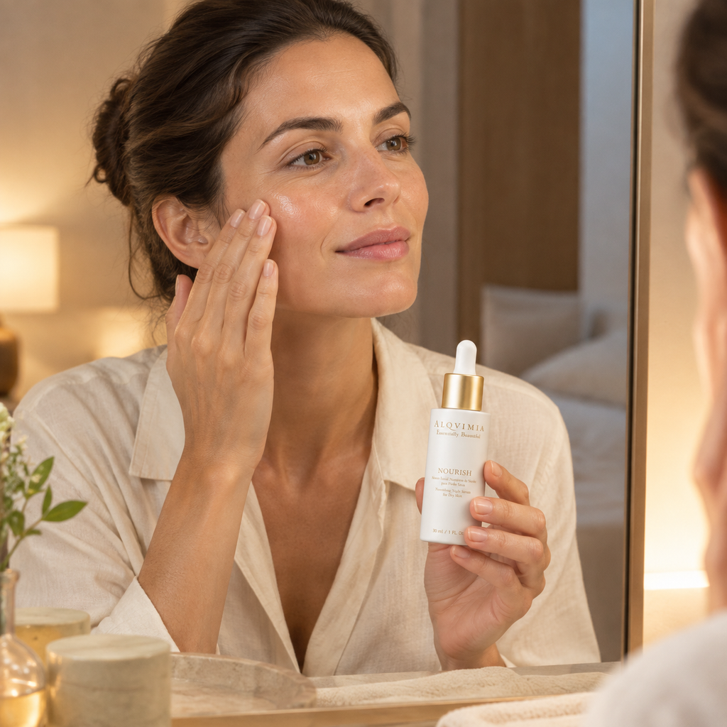 Alqvimia NOURISH Sérum Facial Nutritivo de Noche para Pieles Secas 30ml - ALQVIMIA - cosmética natural