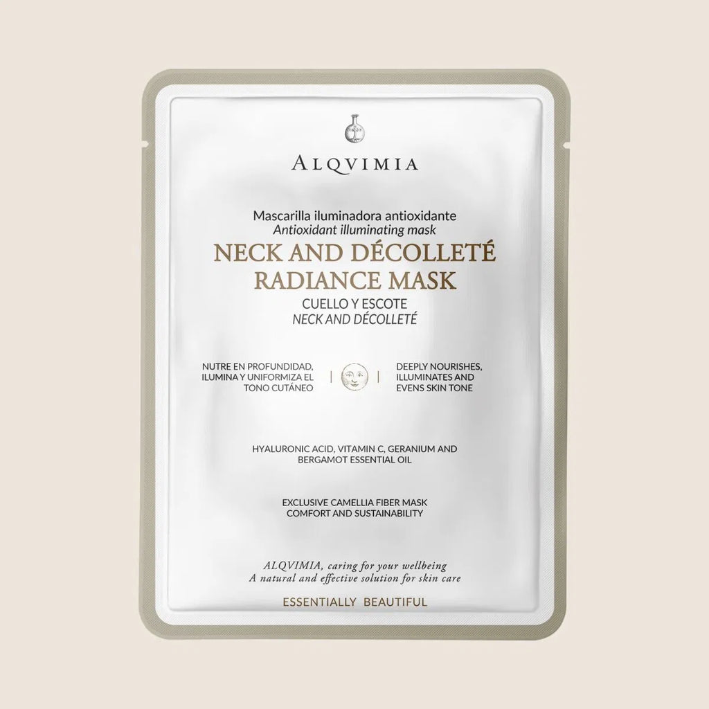 Alqvimia Neck and Décolleté Radiance Mask - ALQVIMIA - cosmética natural