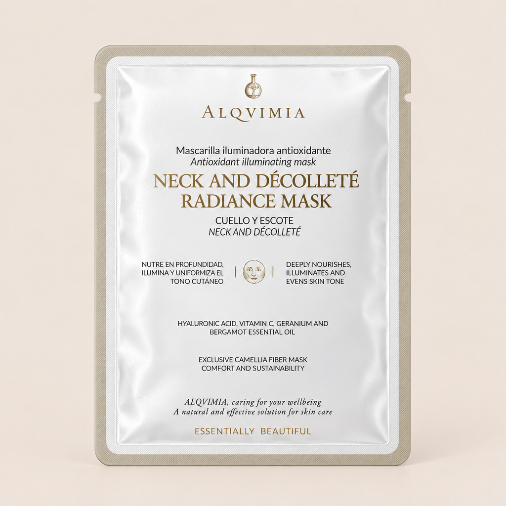 Alqvimia Neck and Décolleté Radiance Mask - ALQVIMIA - cosmética natural