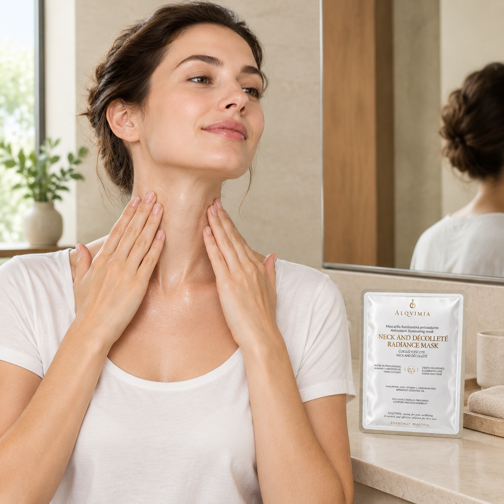 Alqvimia Neck and Décolleté Radiance Mask - ALQVIMIA - cosmética natural