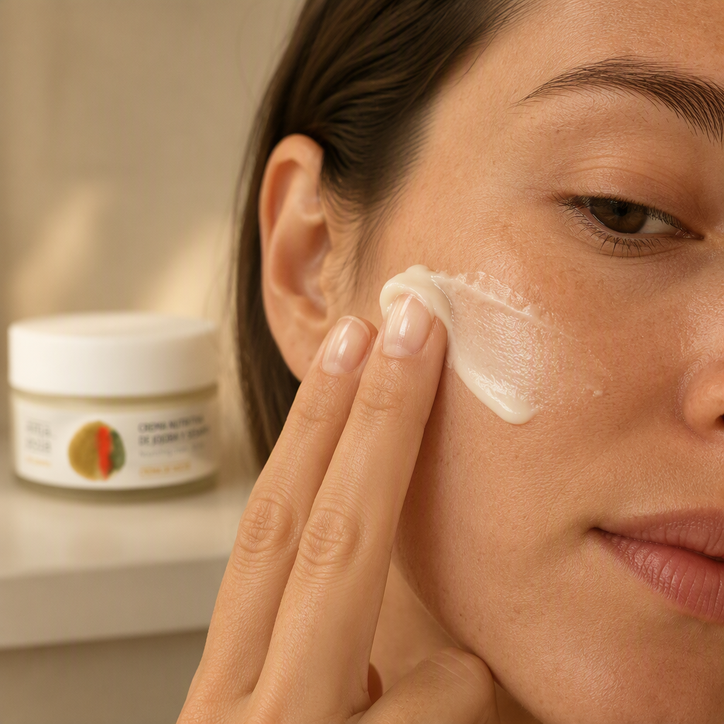 Amapola Crema Nutritiva de Jojoba y Sésamo 50ml