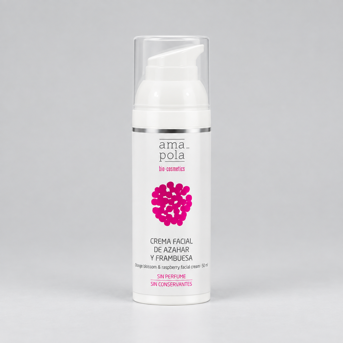 Amapola Crema facial de Azahar y Frambuesa 50ml