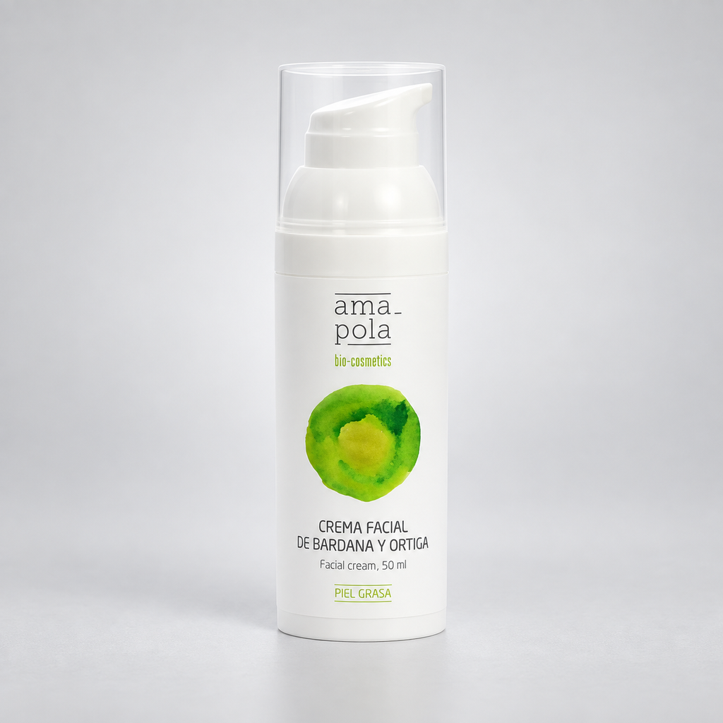 Amapola Crema facial de Bardana y Ortiga 50ml
