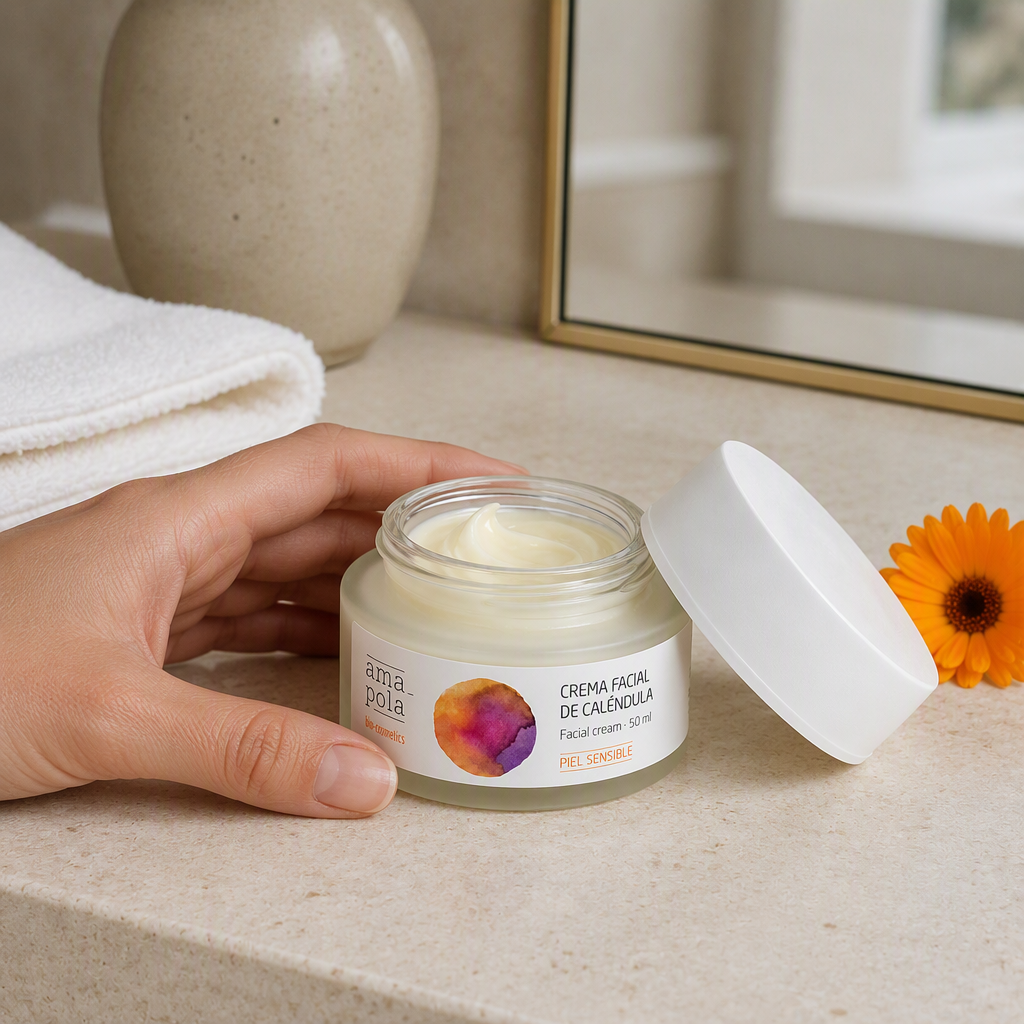 Amapola Crema facial de Caléndula 50ml