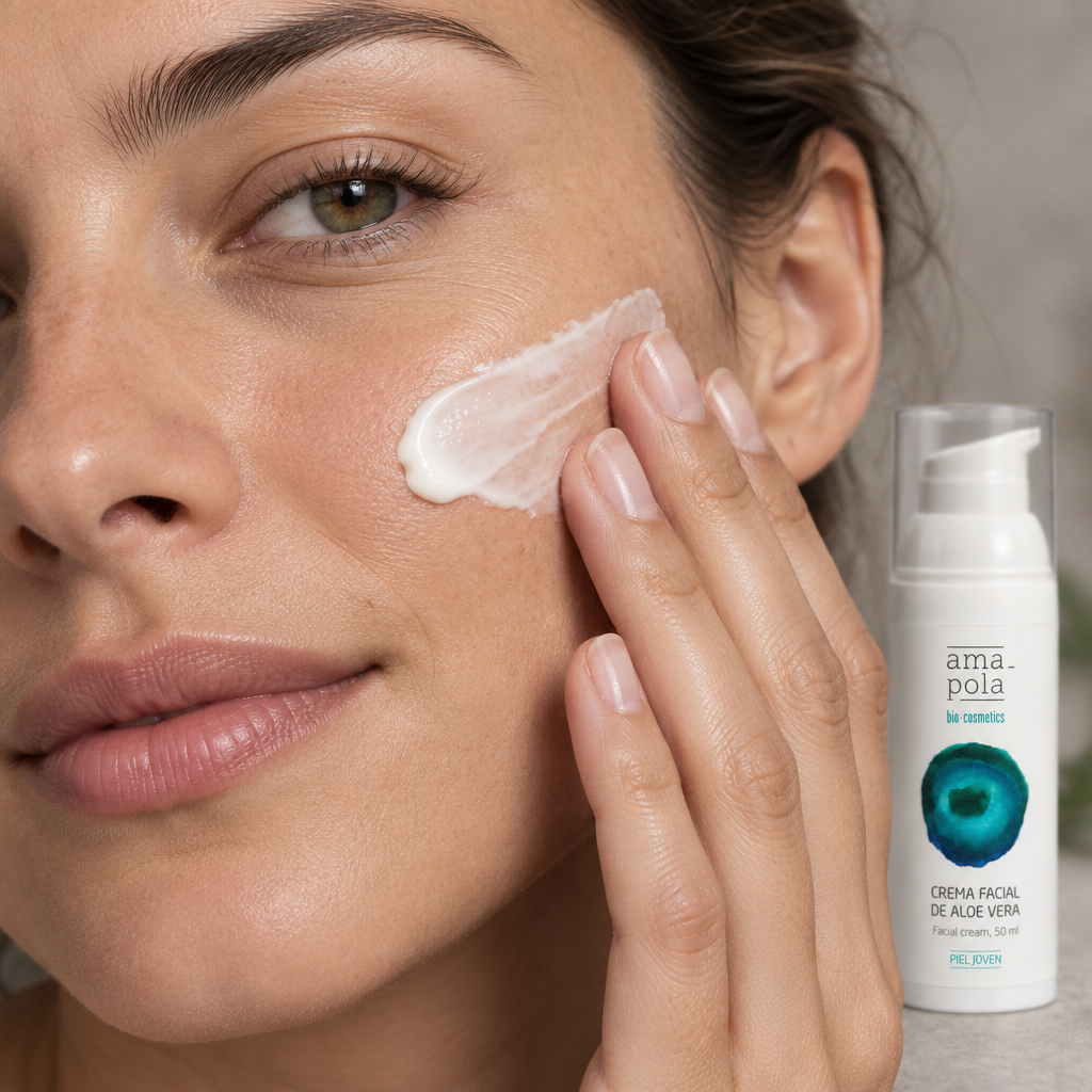 Amapola Crema facial de Aloe Vera 50ml