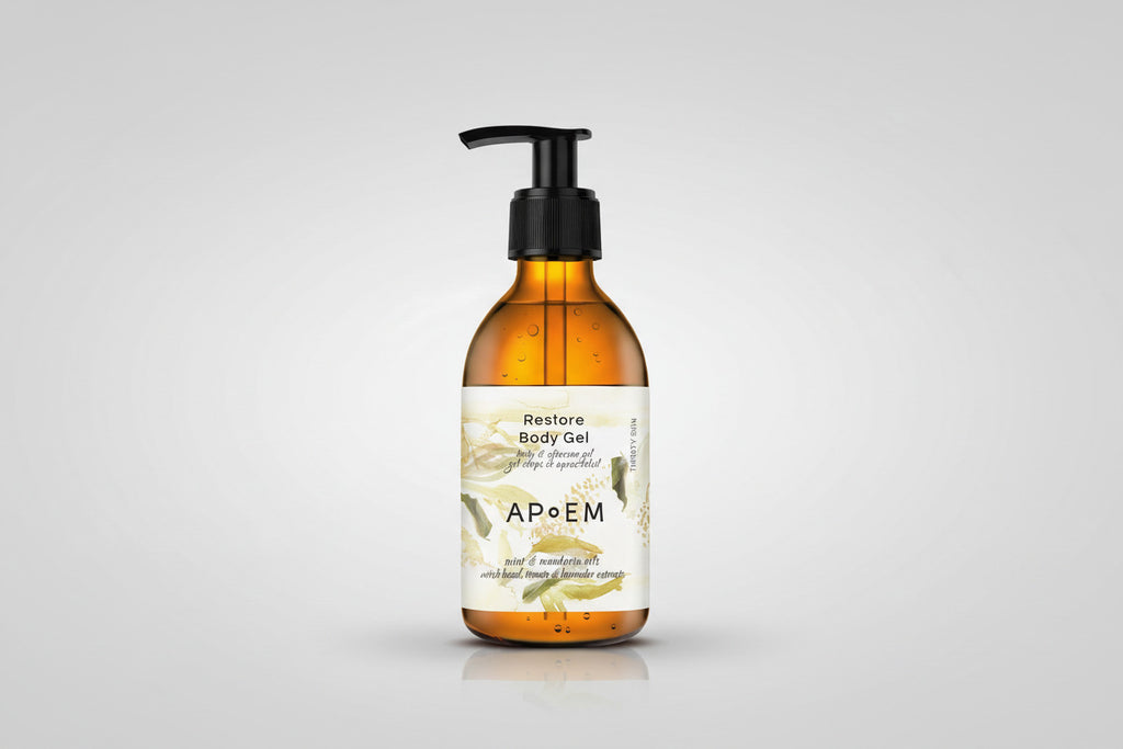 Apoem Restore Αποστρεσογόνο Τζελ Σώματος 250ml - APOEM - φυσικά καλλυντικά