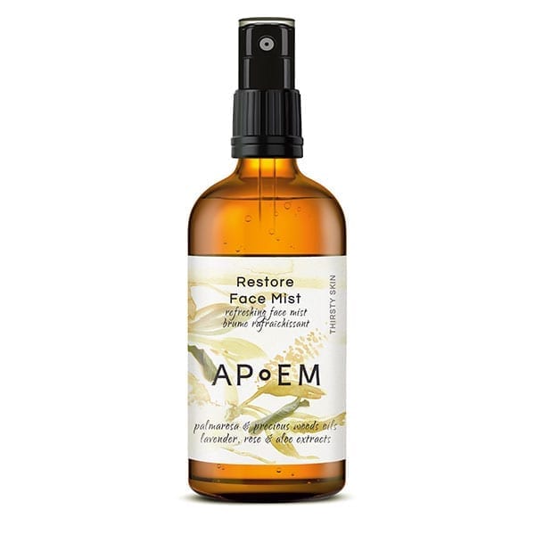 Apoem Tonico Facial Restore Face Mist con Palmarosa y Maderas Preciosas 100ml