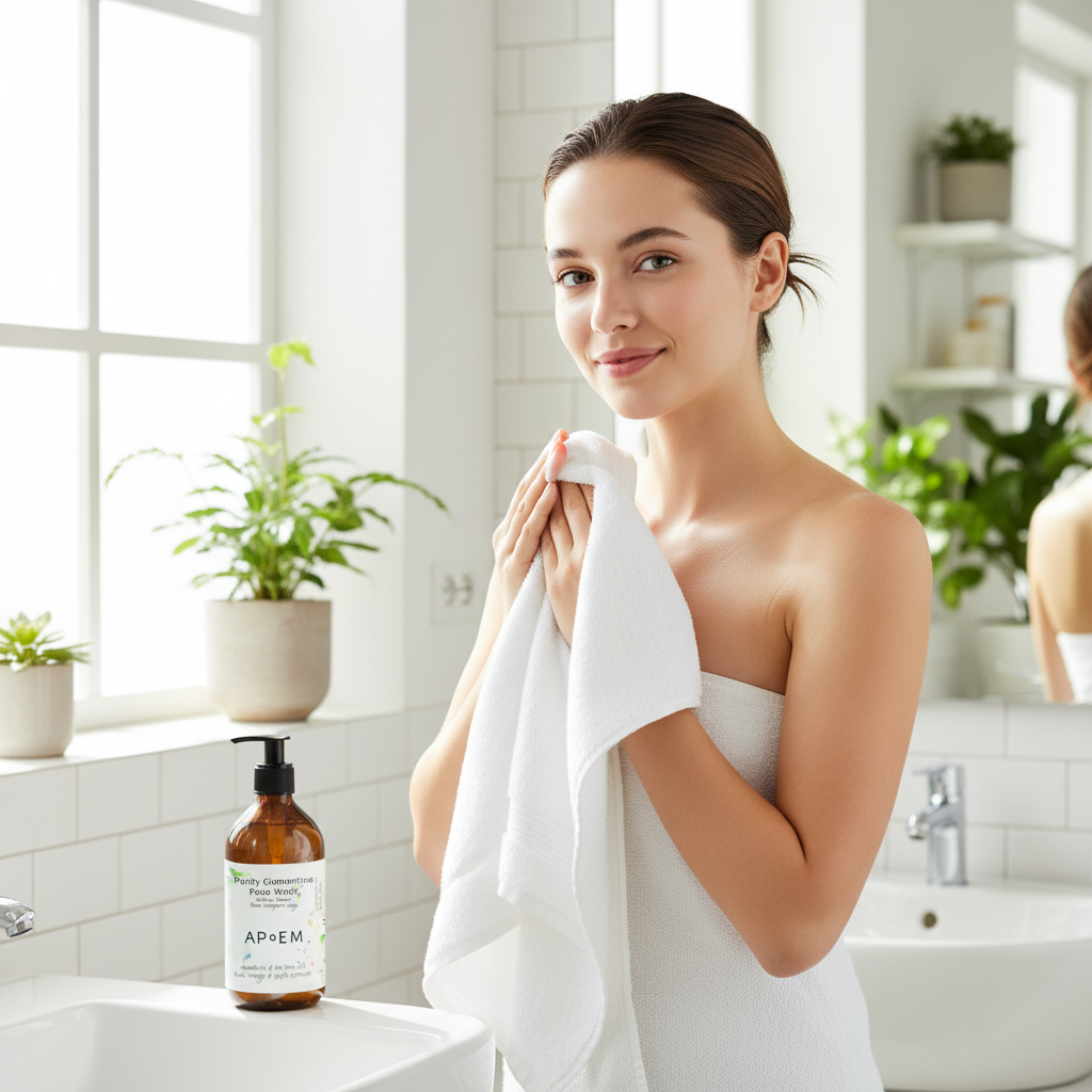 Apoem Detox Gesichtsreiniger mit Mandarine und Teebaumöl 300ml - APOEM - Naturkosmetik