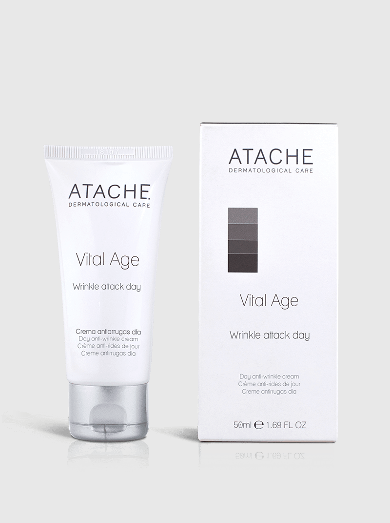 Atache Crema Facial Anti-Edad de Dia Wrinkle Attack Day 50ml