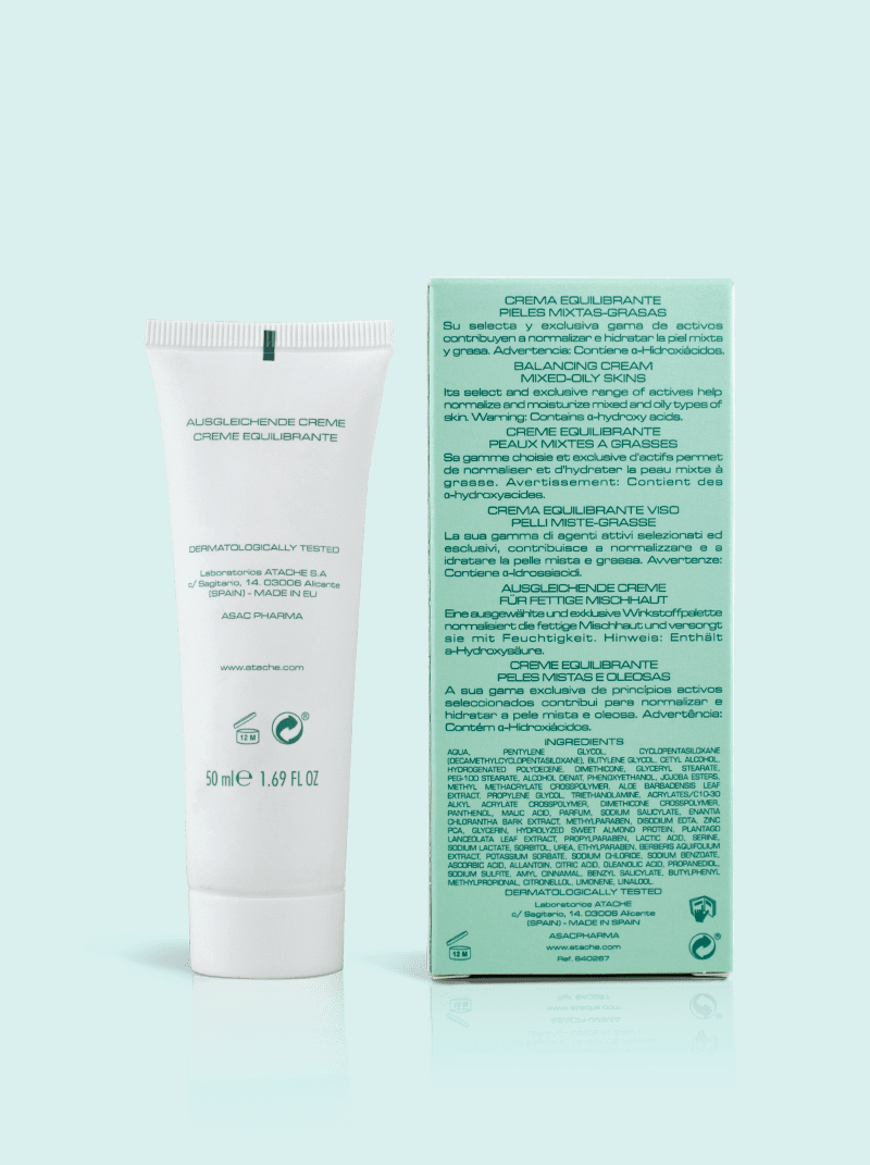 Atache Crema Facial Purificante para Pieles Mixtas-Grasas Balancing Cream II 50ml
