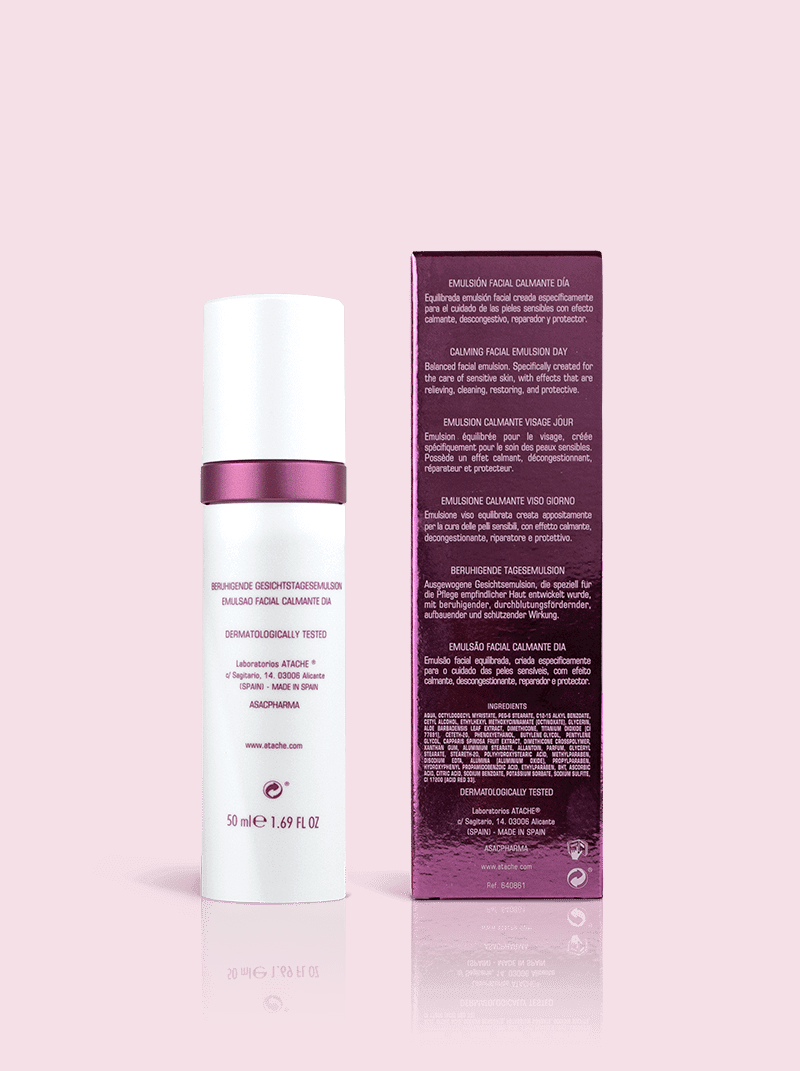 Atache Soft Derm Crema Hidratante Facial de Día para Pieles Sensibles 8 SPF 50ml
