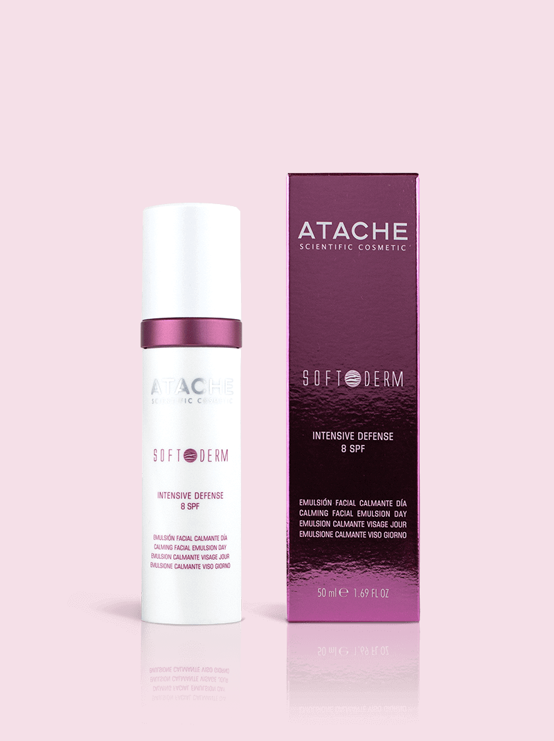 Atache Soft Derm Crema Hidratante Facial de Día para Pieles Sensibles 8 SPF 50ml
