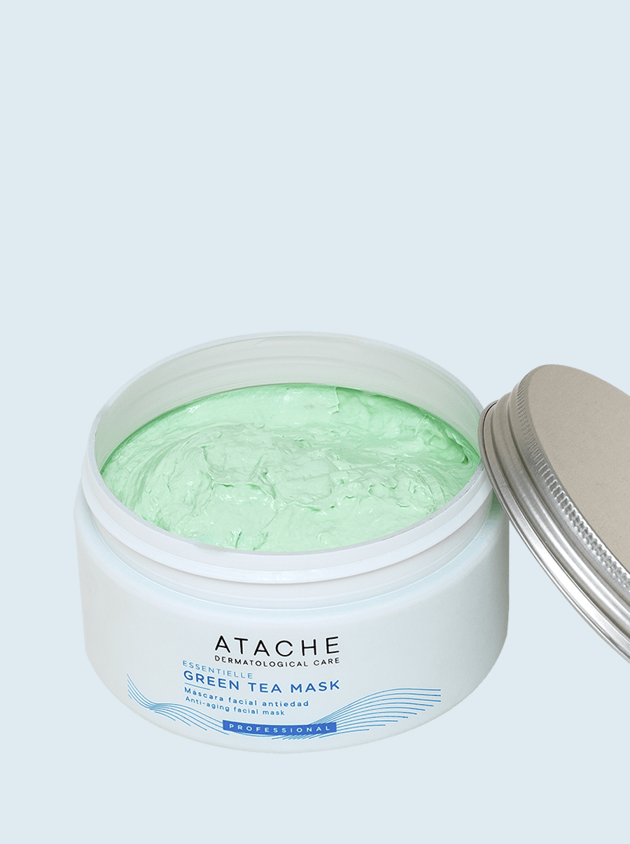 Atache Essentielle Mascarilla Facial Anti-Edad, Green Tea Mask