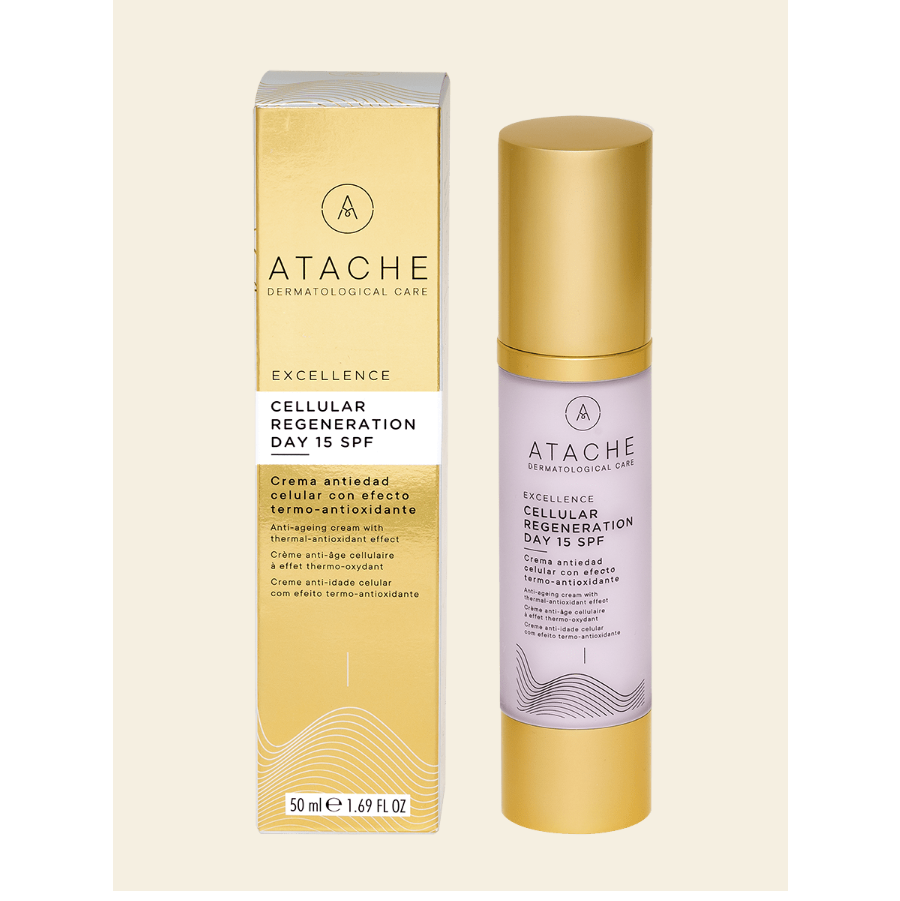 Atache Excellence Cellular Regeneration Day 15 SPF 50ml - ATACHE - cosmética natural