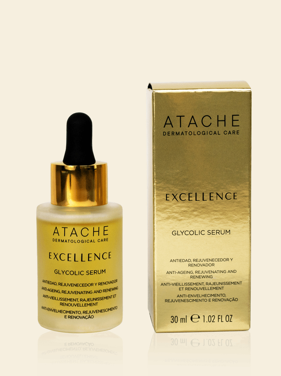 Sérum Glicólico de Atache - Exfoliante y rejuvenecedor para una piel luminosa y renovada