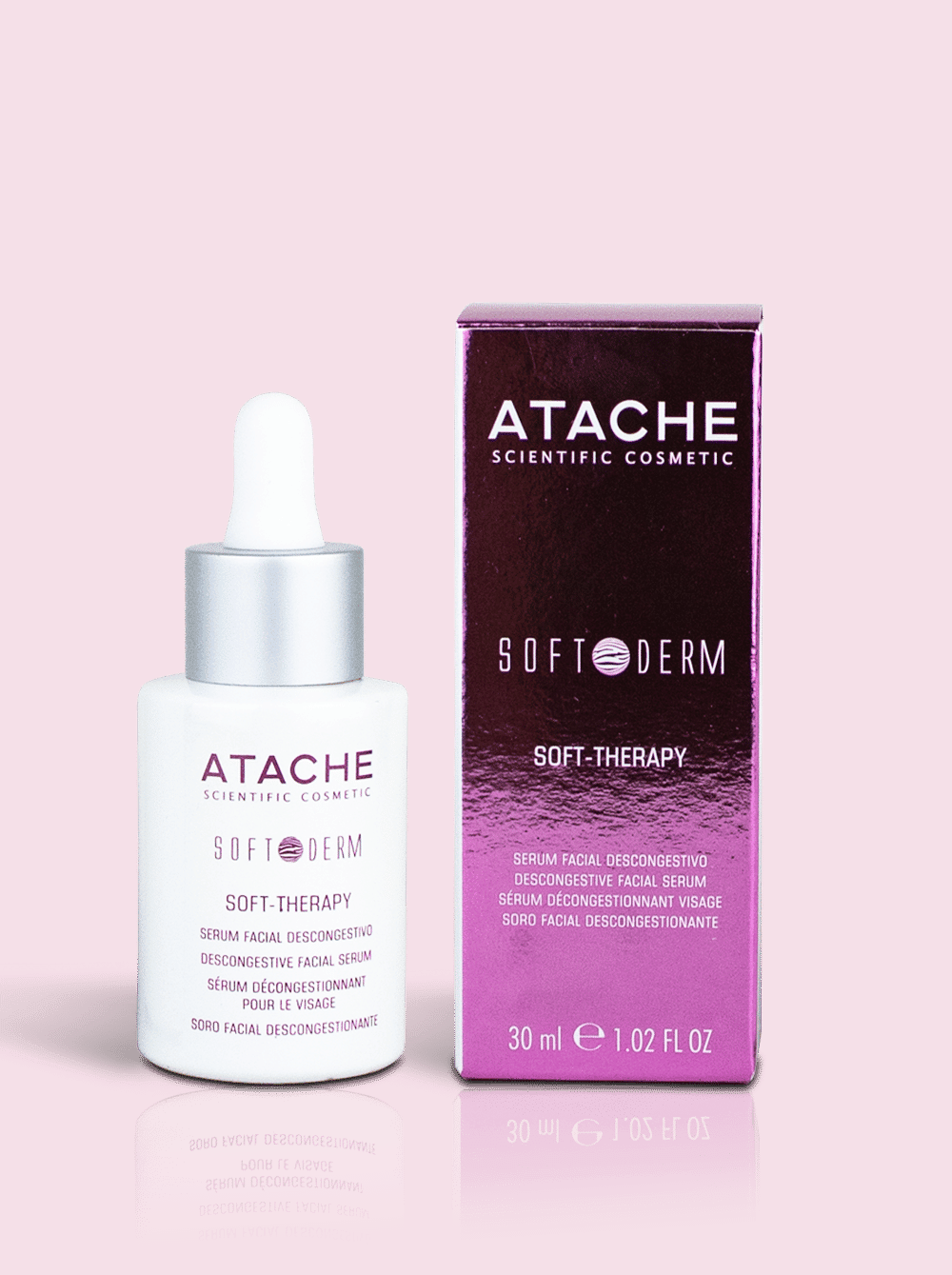Atache Soft Derm Serum Facial Descongestivo para Pieles Sensibles 30ml