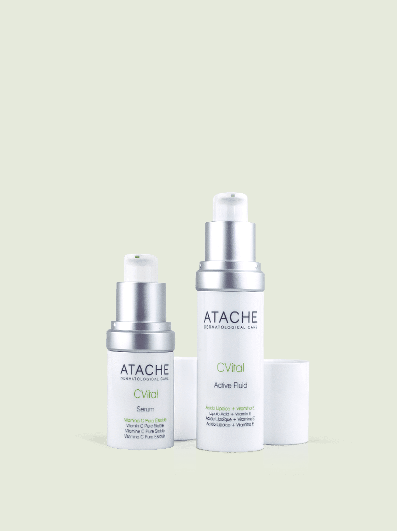 Atache CVITAL Serum Protector Biológico Triple Antioxidante con Vitamina C 15ml + 30ml