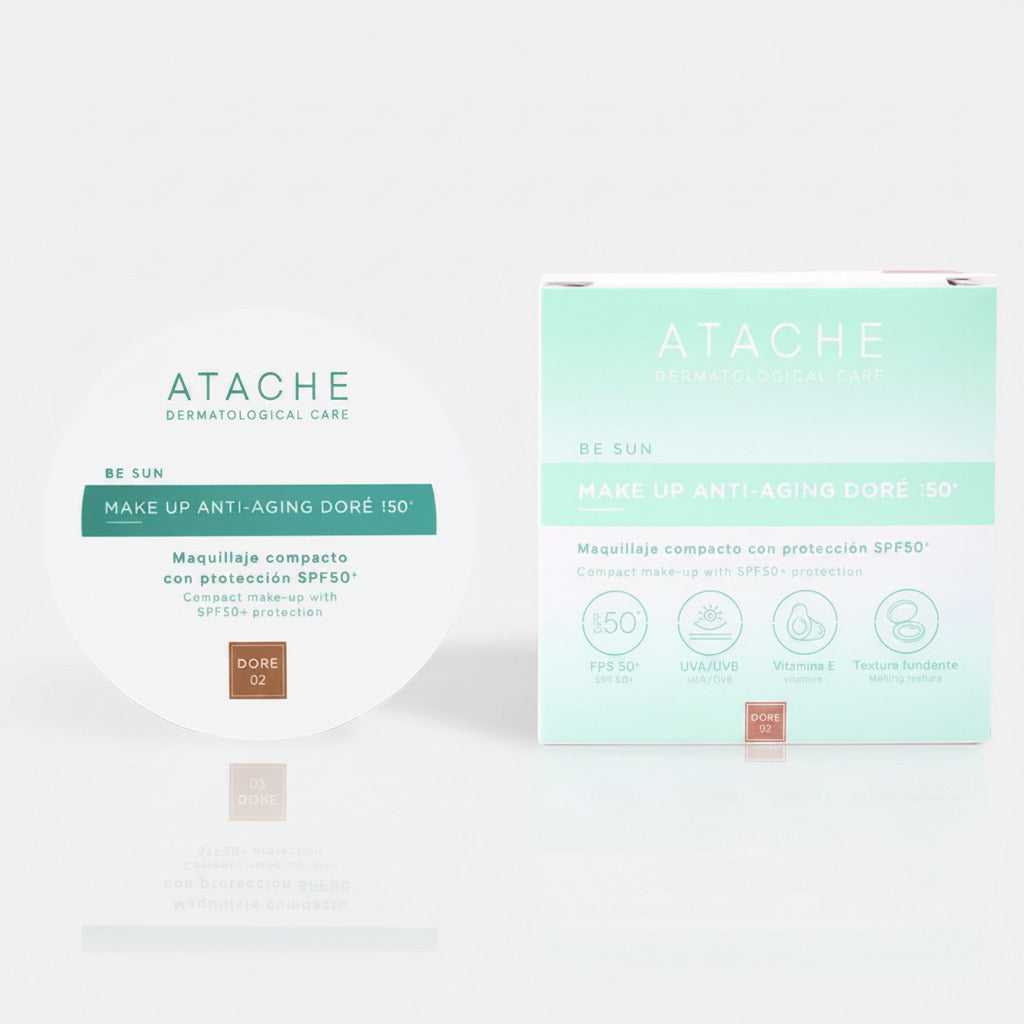Atache Be Sun Make Up Anti-Aging Doré SPF50+ - ATACHE - cosmetici naturali