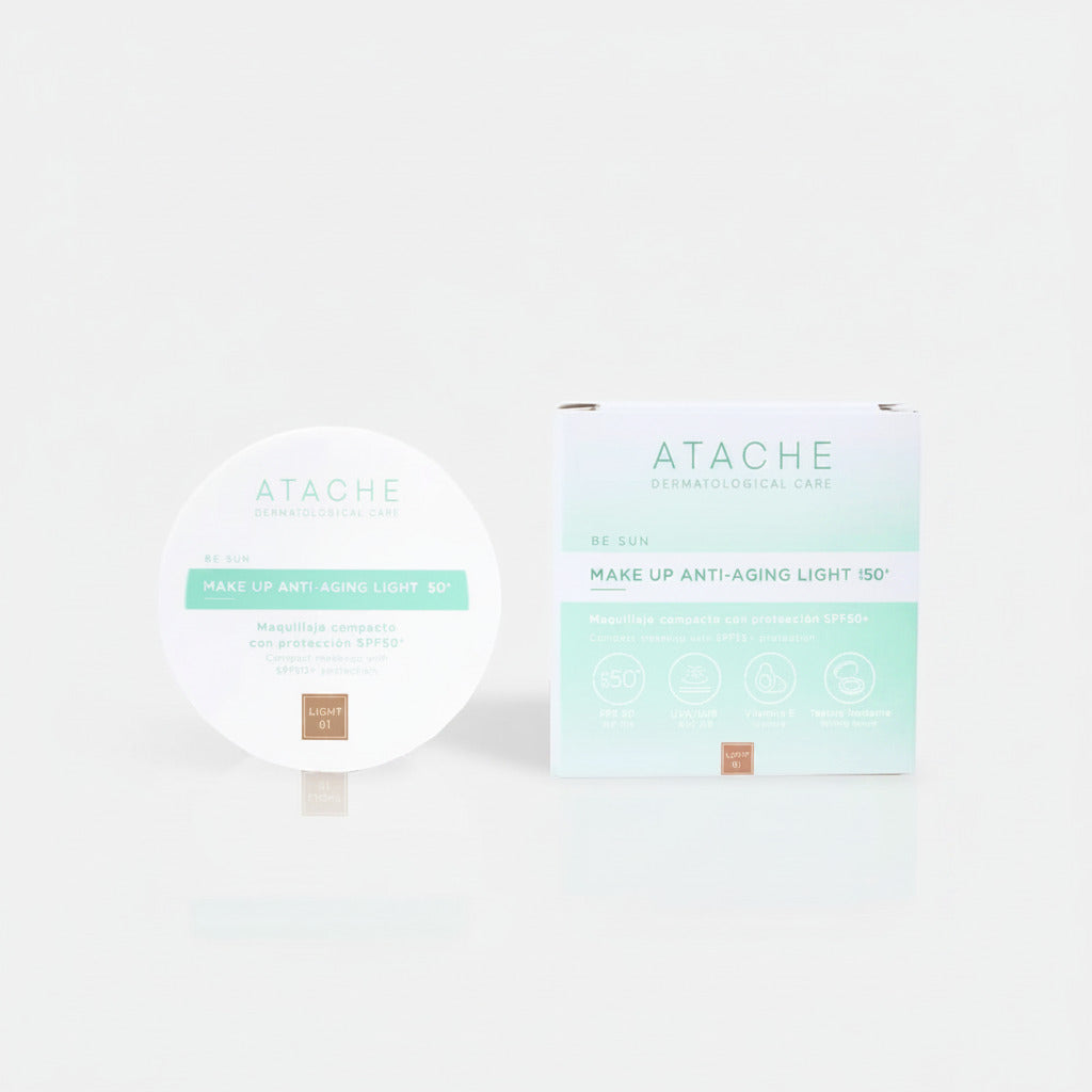 Atache Be Sun Make Up Anti-Aging Light SPF50+ - ATACHE - cosmetici naturali