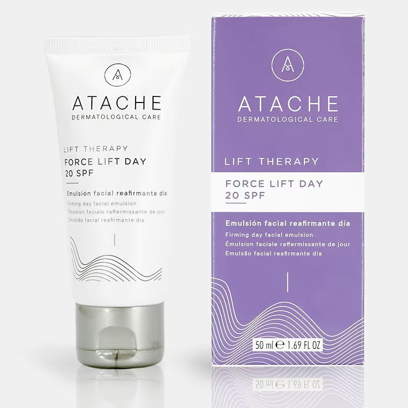 Atache Crema Facial Reafirmante de Día con Protección Solar SPF20 50ml - ATACHE - cosmética natural