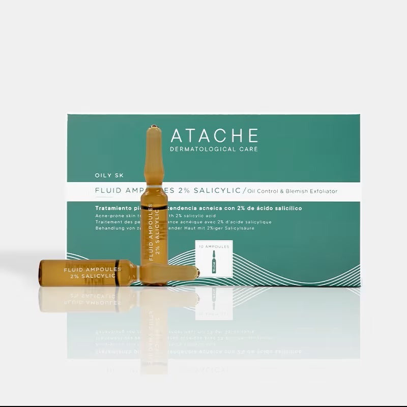 Atache Oil Sk Fluid Ampoules 2% Salicylic 10x2ml - ATACHE - cosmética natural