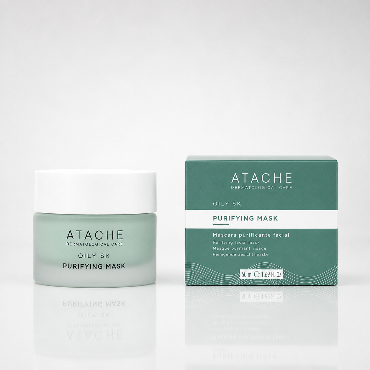 Atache Oily Sk Purifying Mask 50ml - ATACHE - cosmética natural