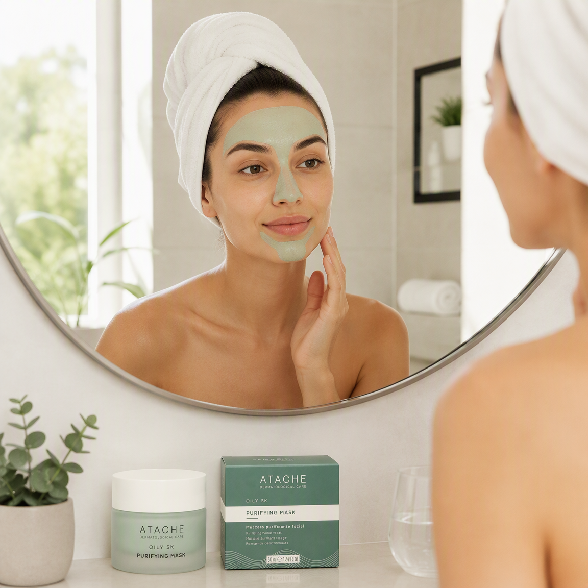 Atache Oily Sk Purifying Mask 50ml - ATACHE - cosmética natural