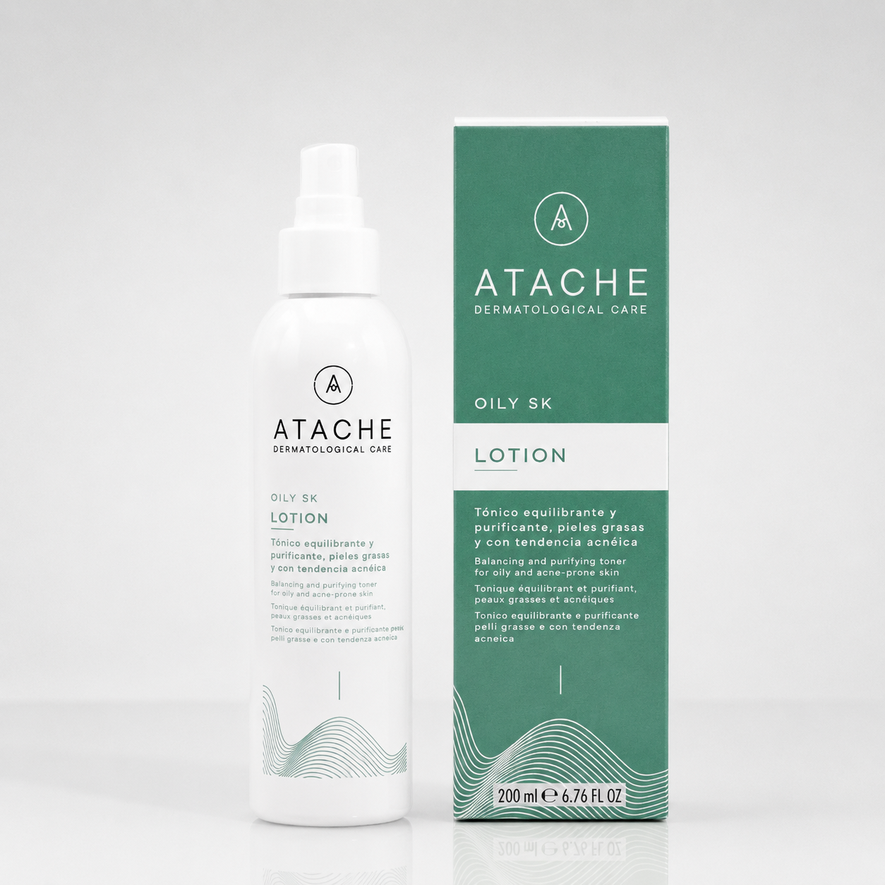 Atache Oily Sk Tónico Regulador Facial 200ml
