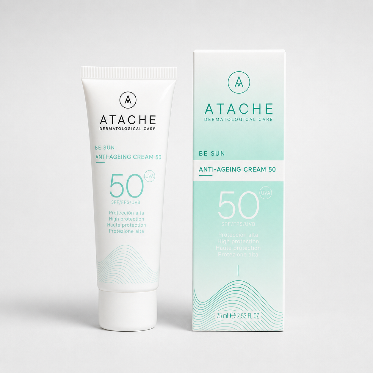Atache Be Sun Anti-Ageing Cream SPF 50+ 75ml - ATACHE - cosmética natural