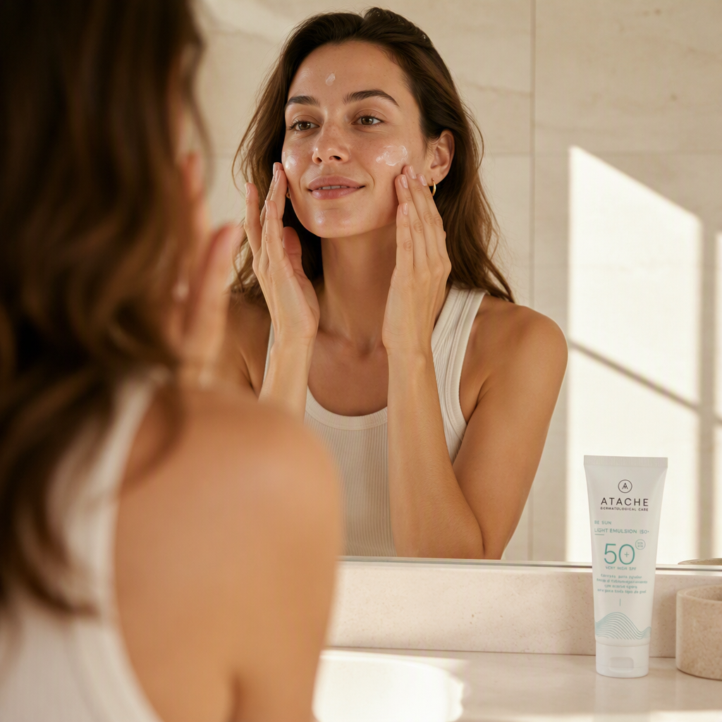 Atache Be Sun Light Emulsion SPF 50+ 75ml - ATACHE - cosmética natural