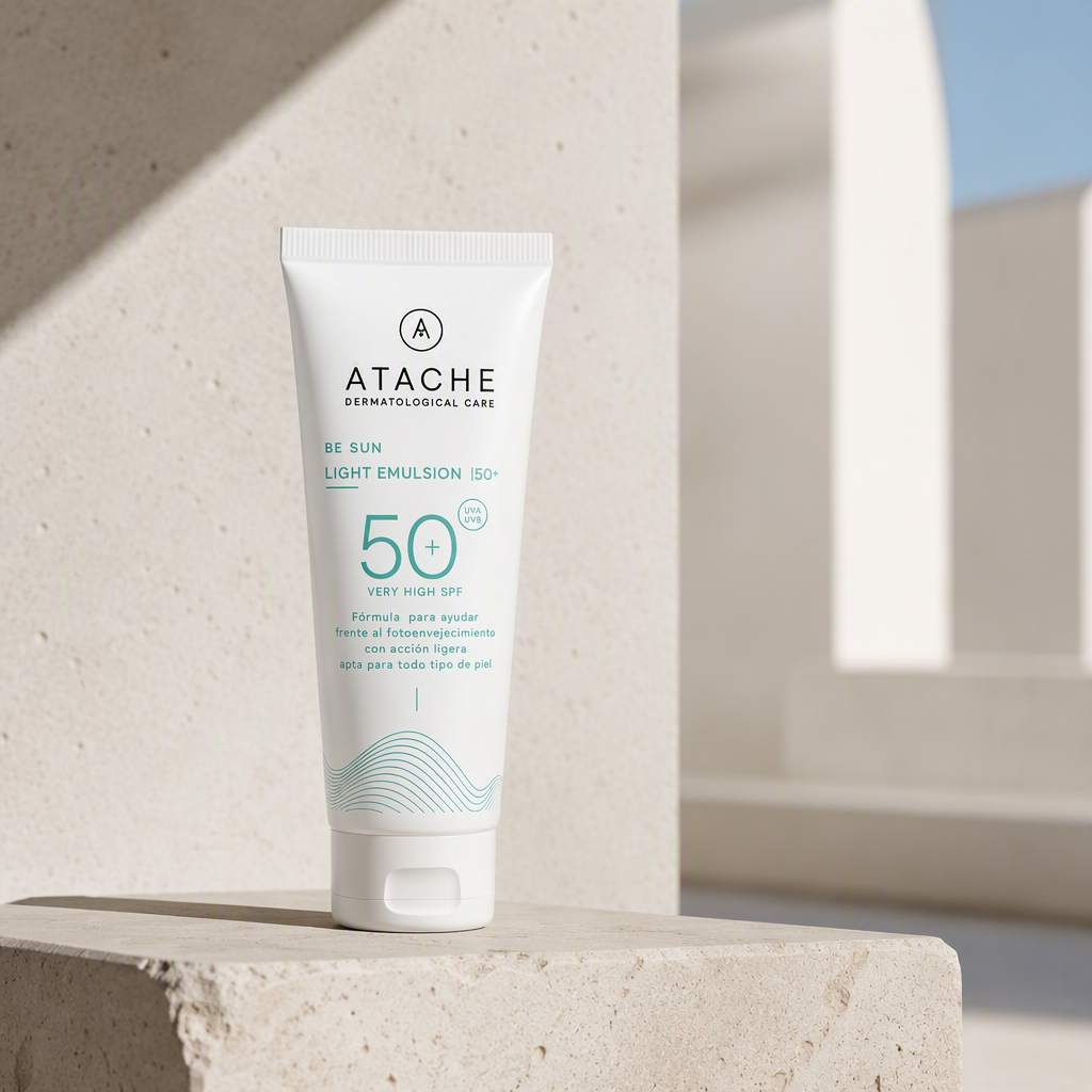 Atache Be Sun Light Emulsion SPF 50+ 75ml - ATACHE - cosmética natural