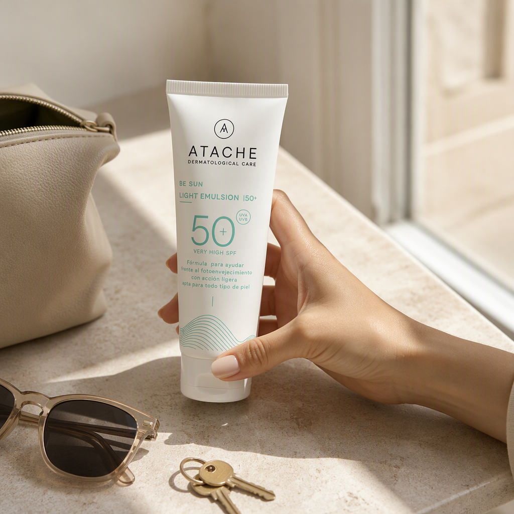 Atache Be Sun Light Emulsion SPF 50+ 75ml - ATACHE - cosmética natural