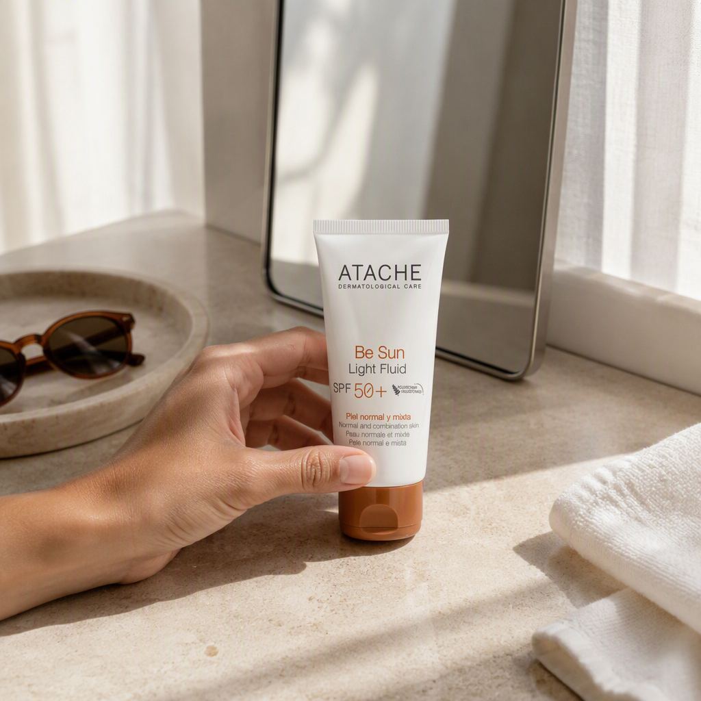 Atache Be Sun Light Fluid Spf 50+ 50ml - ATACHE - cosmética natural