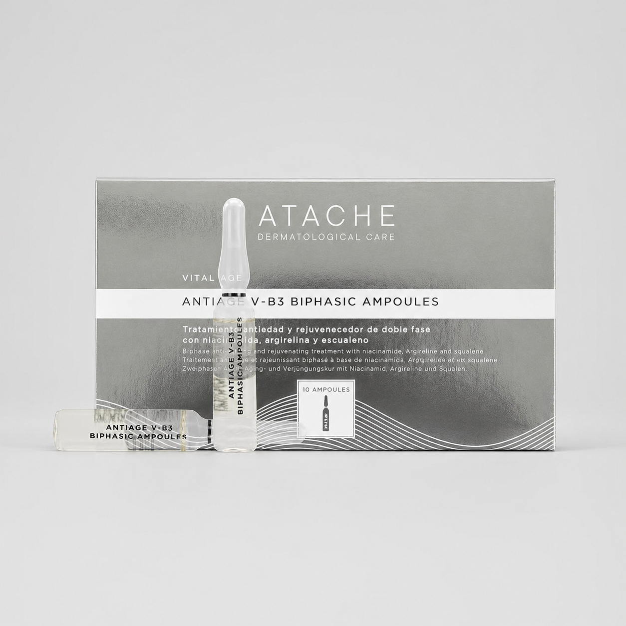 Atache CVital Antiage V-B3 Biphasic Ampoules 10x2ml - ATACHE - cosmética natural
