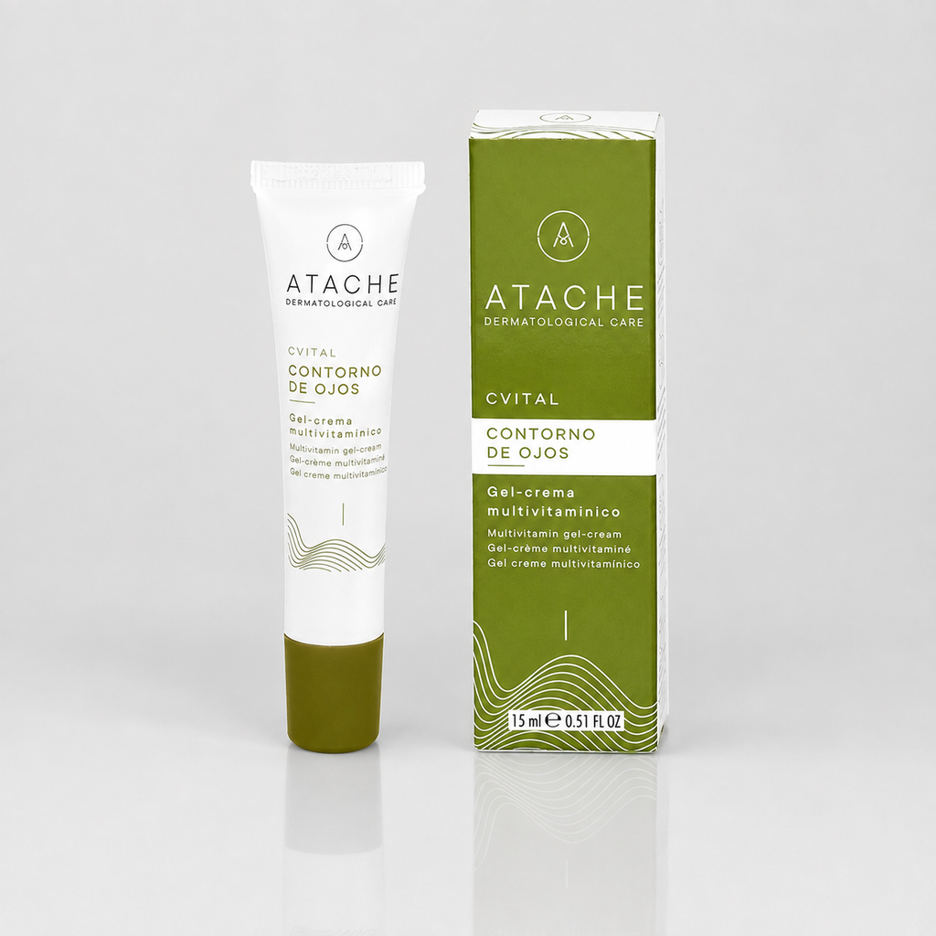 Atache CVital Contorno de Ojos Multivitamínico Antioxidante 15ml - ATACHE - cosmética natural