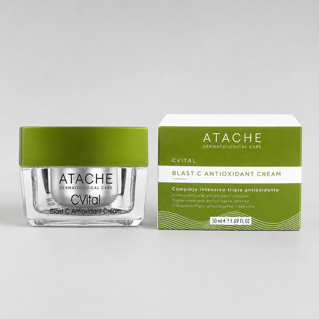 Atache CVital Crema Antioxidante Facial BLAST C 50ml - ATACHE - cosmética natural