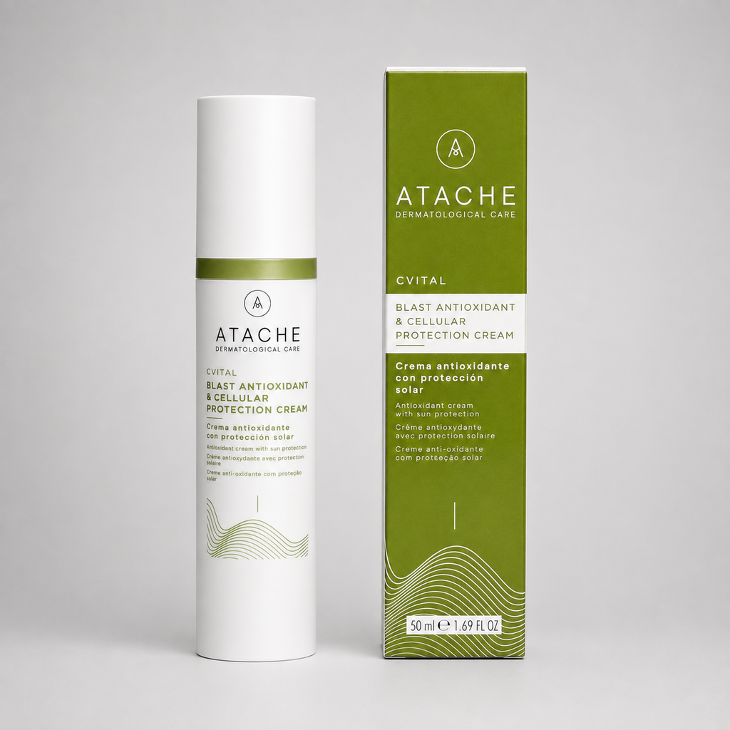 Atache CVital Crema Antioxidante con Protección Solar BLAST C 50ml - ATACHE - cosmética natural