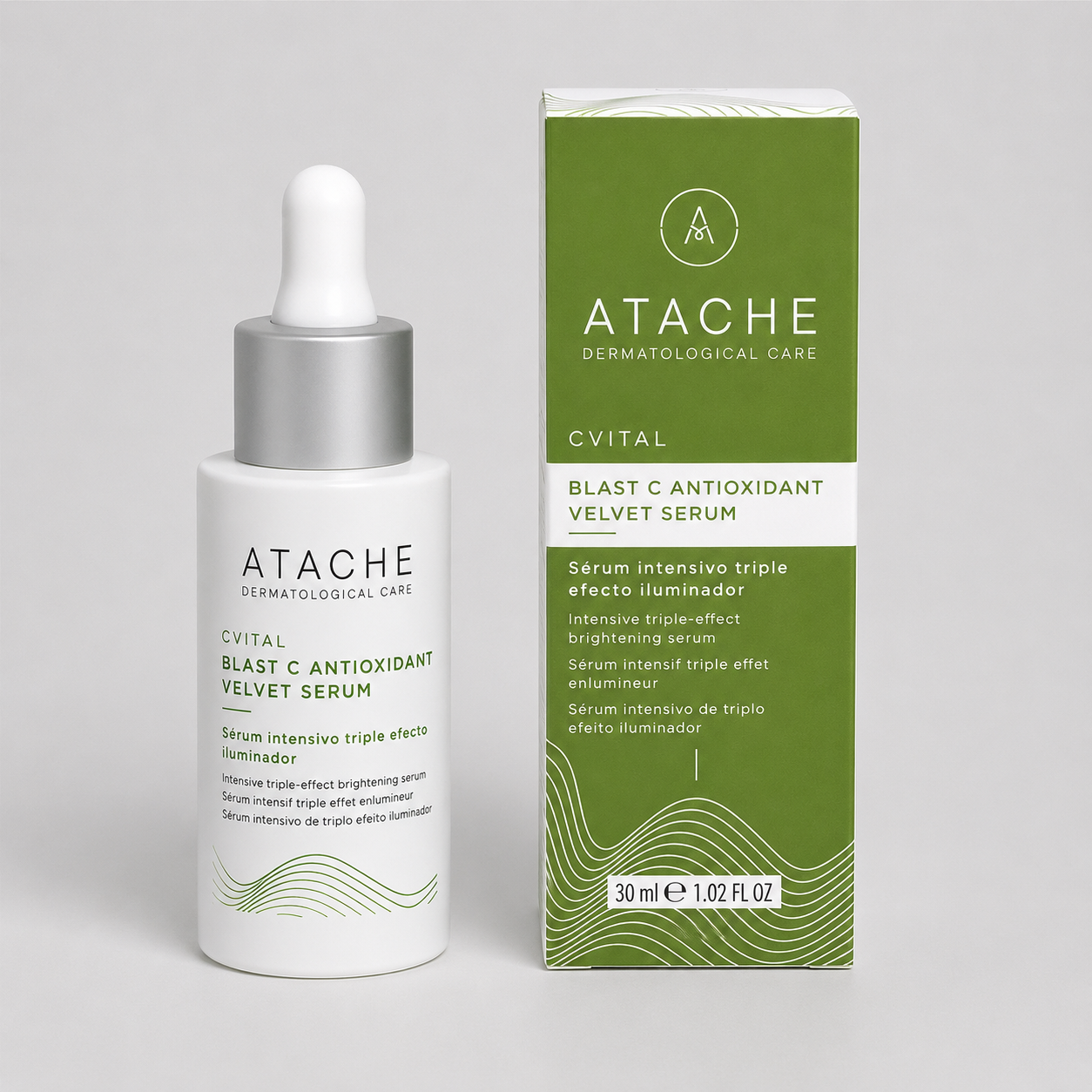 Atache CVital Serum Facial Antioxidante BLAST C 30ml - ATACHE - cosmética natural