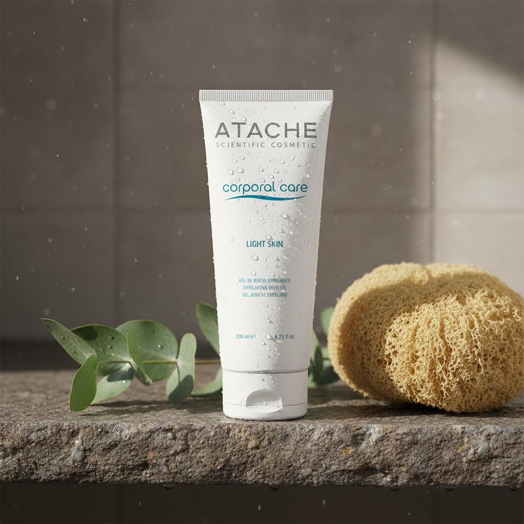 Atache Corporal Care Gel de Ducha Exfoliante 200ml - ATACHE - cosmética natural
