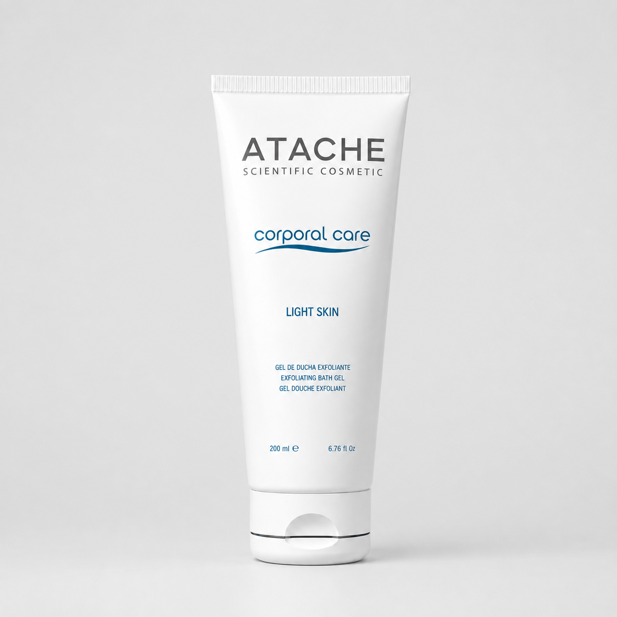 Atache kūno priežiūros šveičiamasis dušo želė šviesiai odai 200 ml - ATACHE - natūrali kosmetika