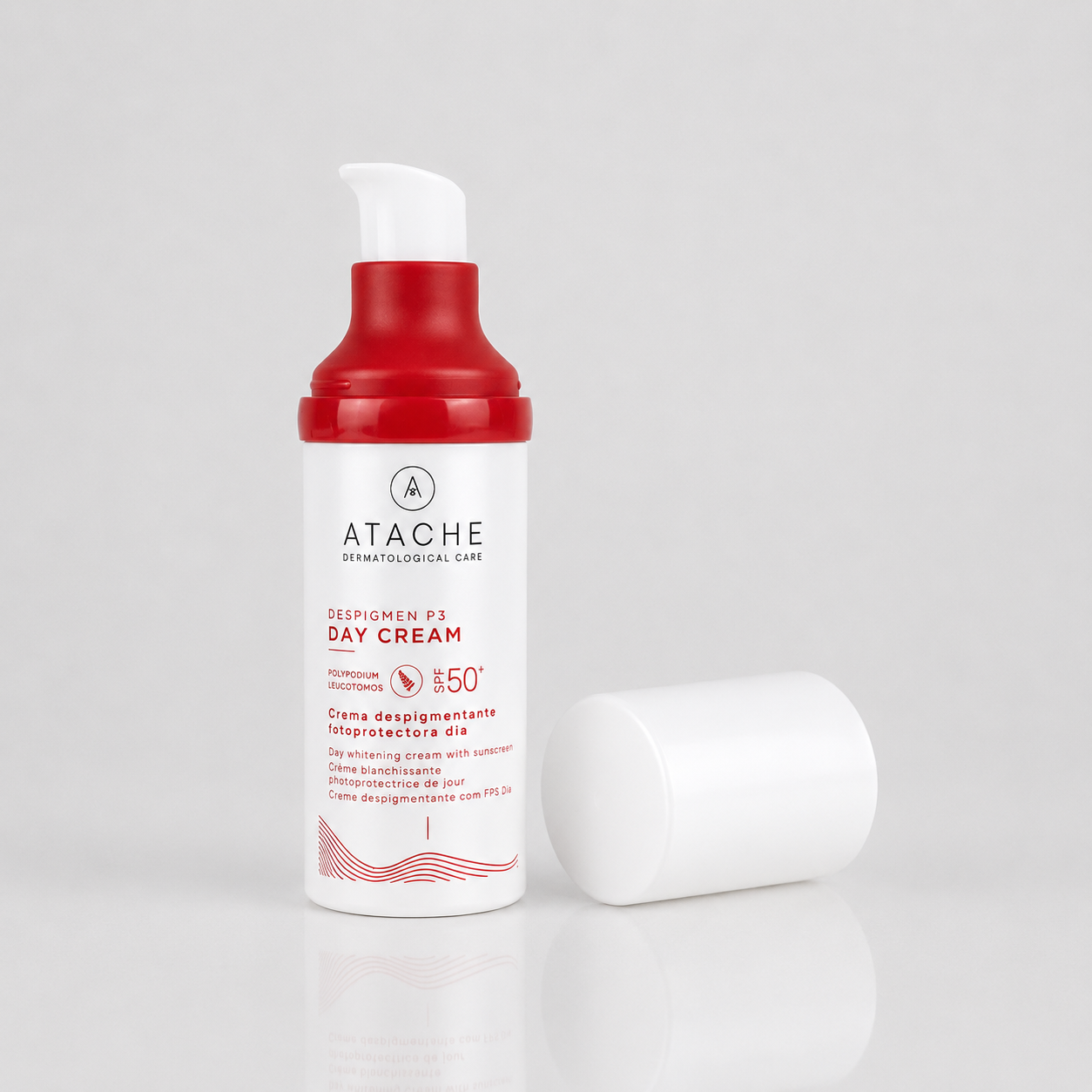 Atache Despigmen P3 Crema Facial de Día Antimanchas con Protección Solar SPF50+ 30ml - ATACHE - cosmética natural
