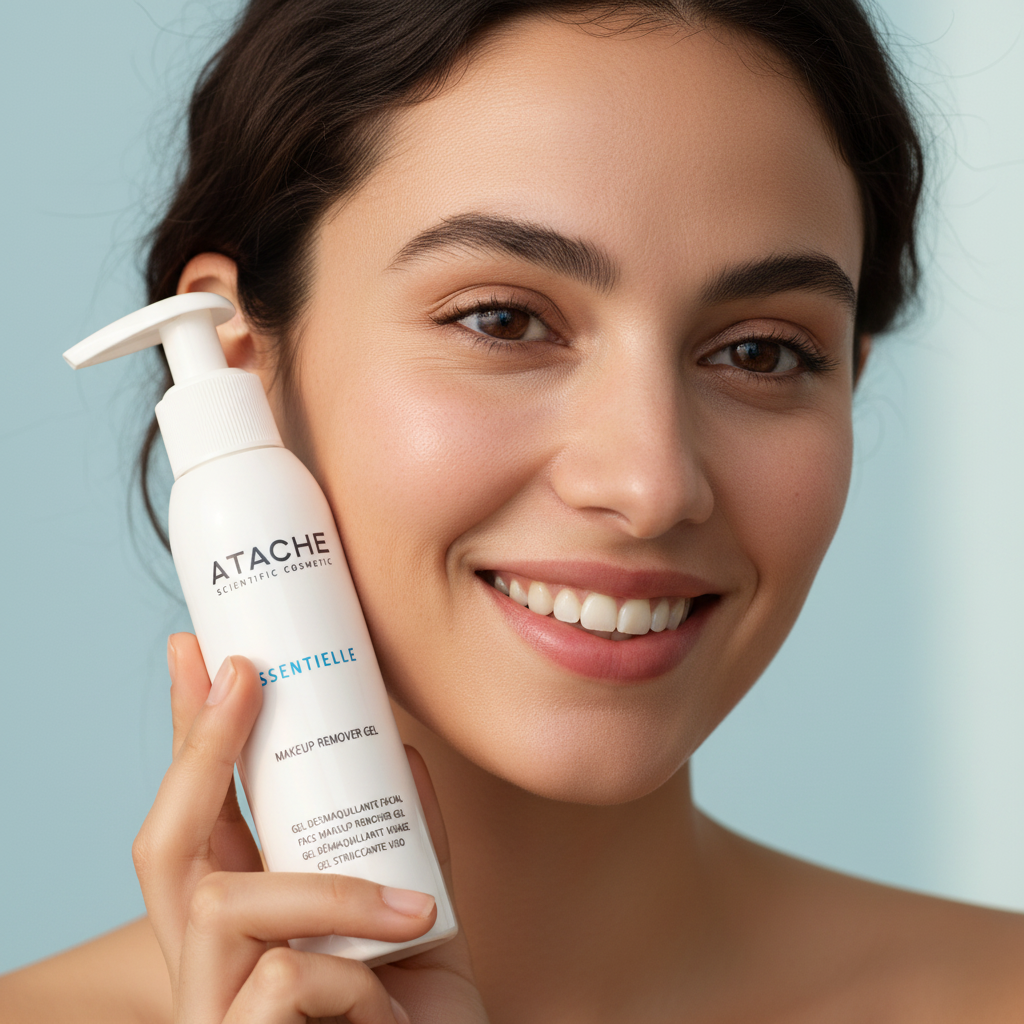 Atache Essentielle Τζελ ντεμακιγιάζ και καθαρισμού προσώπου 115ml - ATACHE - φυσικά καλλυντικά